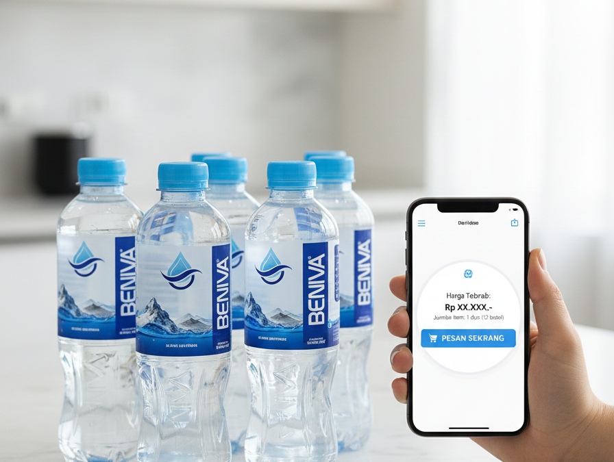 Harga Air Mineral Terbaru dan Cara Pemesanan Mudah