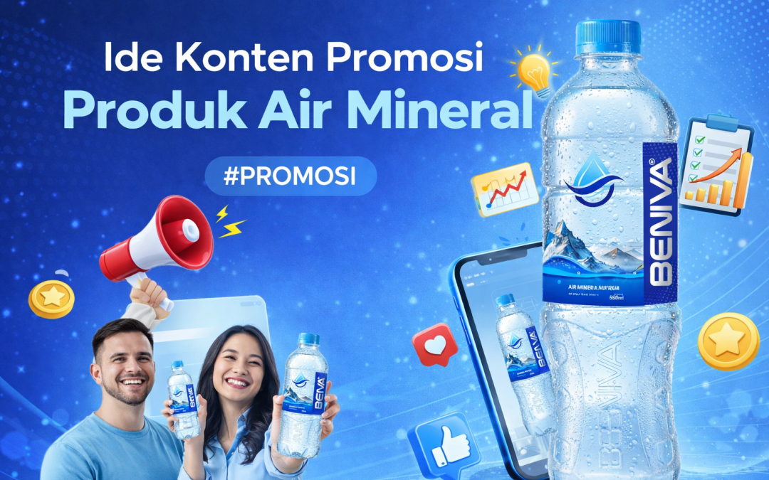 Ide Konten Promosi Produk Air Mineral