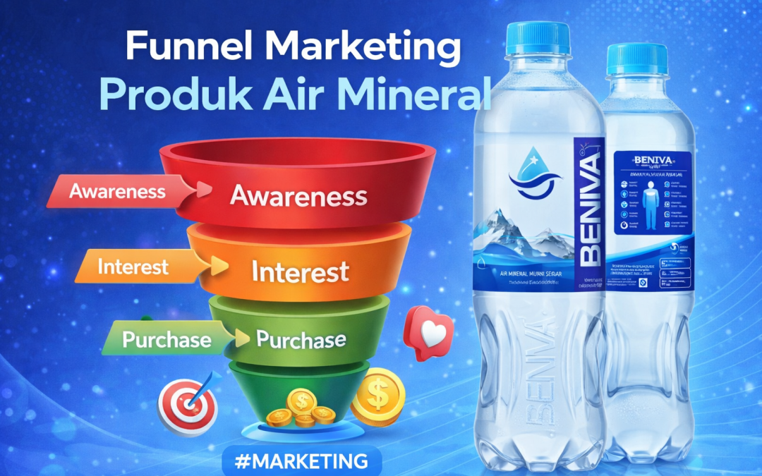 Funnel Marketing Produk Air Mineral