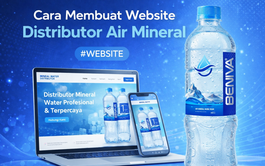 Cara Membuat Website Distributor Air Mineral